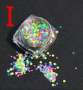 Women Assorted Shapes And Sizes Nail Art Rhinestone Crystals And Sequins Wheel-I-JadeMoghul Inc.