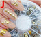 Women Assorted Shapes And Sizes Nail Art Rhinestone Crystals And Sequins Wheel-J-JadeMoghul Inc.