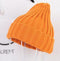 Women Basic Winters Acrylic Knit Hat In Solid Colors-Orange-JadeMoghul Inc.