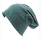 Women Basic Wool Blend Slouch Beanie/ Hat In Solid Colors-M028 Dark green-JadeMoghul Inc.