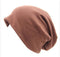 Women Basic Wool Blend Slouch Beanie/ Hat In Solid Colors-M028 Light khaki-JadeMoghul Inc.