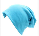 Women Basic Wool Blend Slouch Beanie/ Hat In Solid Colors-M028 Peacock-JadeMoghul Inc.