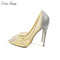 Women Beautiful Glitter And Crystal Party Stiletto Heels-silver 12cm-3.5-JadeMoghul Inc.