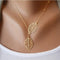 Women Beautiful Statement Necklaces in Various Designs-NK607gold-JadeMoghul Inc.