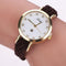 Women Braided Leather Fashion Wrist Watch-Brown-JadeMoghul Inc.