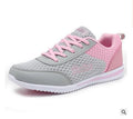 Women Breathable Mesh Sneakers In Candy Colors-Gray pink-4.5-JadeMoghul Inc.