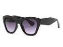 Women Butterfly style Acrylic Frame Sunglasses With 100% UV 400 Protection-NO1 GLOSSY BLACK-JadeMoghul Inc.