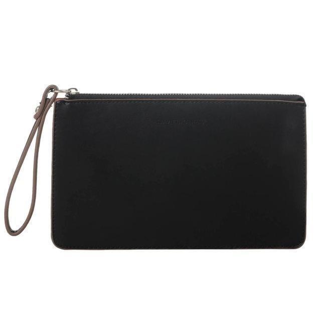 Women Candy Color All Purpose Wristlet-BLACK-China-JadeMoghul Inc.