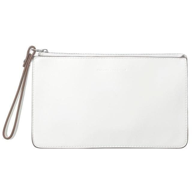 Women Candy Color All Purpose Wristlet-WHITE-China-JadeMoghul Inc.