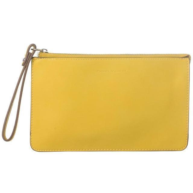 Women Candy Color All Purpose Wristlet-YELLOW-China-JadeMoghul Inc.
