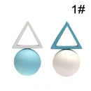 Women Candy Colored Stud Earrings-1-JadeMoghul Inc.