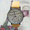 Women Casual Funny Quote Leather Strap Watch-Coffee-JadeMoghul Inc.