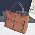 Women Casual Patent Leather Hand Bag-brown-beautiful bag-JadeMoghul Inc.