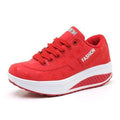 Women Casual Platform Sneakers With Ankle And Heel Support