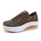 Women Casual Platform Sneakers With Ankle And Heel Support-Brown-4.5-JadeMoghul Inc.