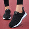 Women Casual Shoes Fashion Breathable Walking Mesh Lace Up Flat Shoes Sneakers Women 2020 Tenis Feminino Pink Black White AExp