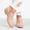 Women Casual Slip on Pointed Toe Boots-pink-35-JadeMoghul Inc.