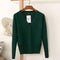 Women Casual Solid Color V Neck Cardigan-blackish green-XL-JadeMoghul Inc.