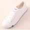 Women Casual Summer Cotton Canvas Tie Up Shoes-white-4.5-JadeMoghul Inc.