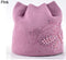 Women Cat Beanie/ Hat With Pearls And Diamond Butterfly Detailing-Pink-JadeMoghul Inc.