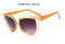 Women Cat Eye Acrylic Frame Sunglasses With 100% UV 400 Protection-Orange-JadeMoghul Inc.
