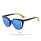 Women Cat Eye Sunglasses In Metal And Acrylic Frame With 100% UV 400 Protection-C04 Blue-JadeMoghul Inc.