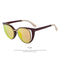 Women Cat Eye Sunglasses In Metal And Acrylic Frame With 100% UV 400 Protection-C05 Red-JadeMoghul Inc.