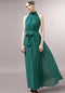 Women Chiffon Maxi Two Way Maternity Dress-Green-JadeMoghul Inc.