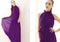 Women Chiffon Maxi Two Way Maternity Dress-Purple-JadeMoghul Inc.