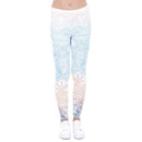 Women Clothing Zohra Brand Hot Sales Leggings Mandala Mint Print Fitness legging High Elasticity Leggins Legins Trouser Pants for women AExp