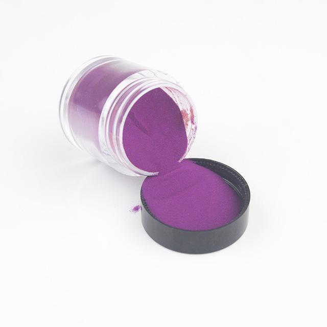 Women Color Acrylic Powder Nail Art-dark purple-JadeMoghul Inc.