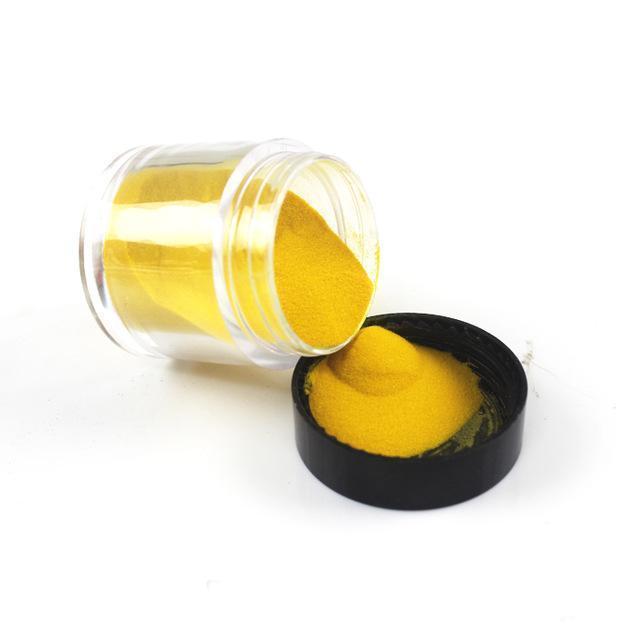 Women Color Acrylic Powder Nail Art-yellow-JadeMoghul Inc.