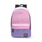 Women Color Block Canvas Basic Backpack-light pink-Russian Federation-JadeMoghul Inc.