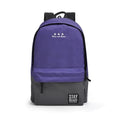 Women Color Block Canvas Basic Backpack-purple grey-Russian Federation-JadeMoghul Inc.