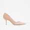 Women Color Block Stiletto Pumps In Mixed Materials With 3 Inch Heels-apricot-5-JadeMoghul Inc.