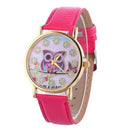 Women Colorful Crystal Owl And Flower Pattern Wrist Watch-As the picture show 9-JadeMoghul Inc.