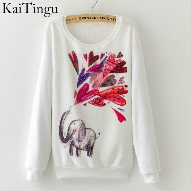 Women Colorful Printed Warm Sweatshirt-FZ0131-One Size-China-JadeMoghul Inc.