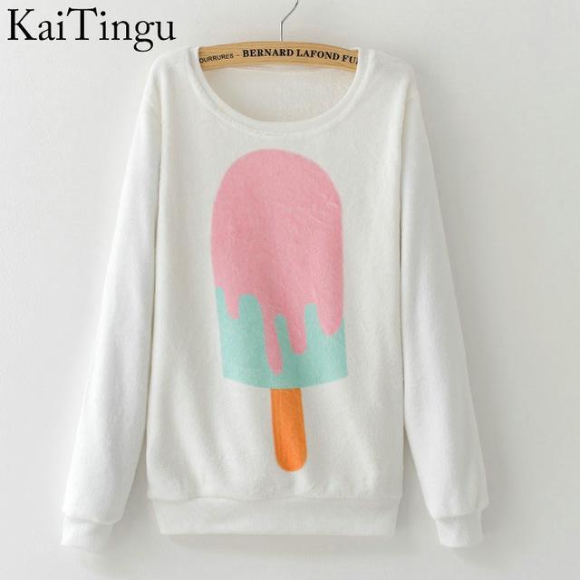 Women Colorful Printed Warm Sweatshirt-FZ0139-One Size-China-JadeMoghul Inc.