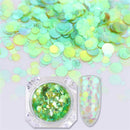 Women Colorful Round Nail Sequins Flakes Nail Art-Color 11-JadeMoghul Inc.