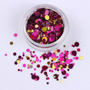 Women Colorful Round Nail Sequins Flakes Nail Art-Color 22-JadeMoghul Inc.