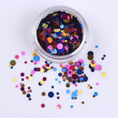 Women Colorful Round Nail Sequins Flakes Nail Art-Color 23-JadeMoghul Inc.