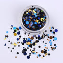 Women Colorful Round Nail Sequins Flakes Nail Art-Color 26-JadeMoghul Inc.