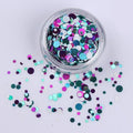 Women Colorful Round Nail Sequins Flakes Nail Art-Color 27-JadeMoghul Inc.
