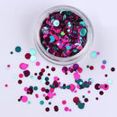 Women Colorful Round Nail Sequins Flakes Nail Art-Color 30-JadeMoghul Inc.