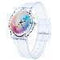 Women Colorful Silicone Transparent Watch-C-JadeMoghul Inc.