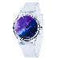 Women Colorful Silicone Transparent Watch-E-JadeMoghul Inc.