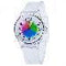 Women Colorful Silicone Transparent Watch-G-JadeMoghul Inc.
