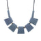 Women Colorful Wood Beads Necklace-gray-JadeMoghul Inc.