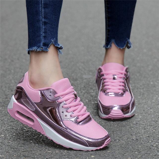 Women Comfortable Platform Running Shoes-fen se-5.5-JadeMoghul Inc.