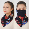 Women Cotton Mask Scarf Face Mascarillas Wraps Floral Print Lady Warm Neck Scarves Foulard Bandana Reusable Outdoor Riding Masks JadeMoghul Inc. 